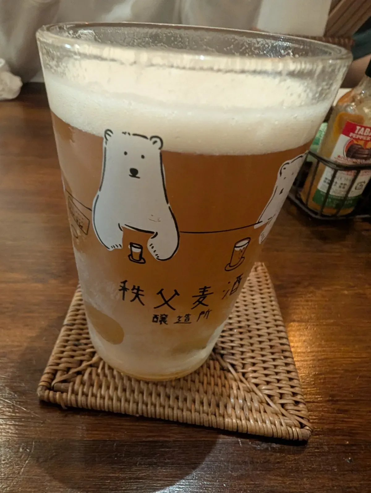 秩父麦酒醸造所のなにか。激甘で芳醇なビール
