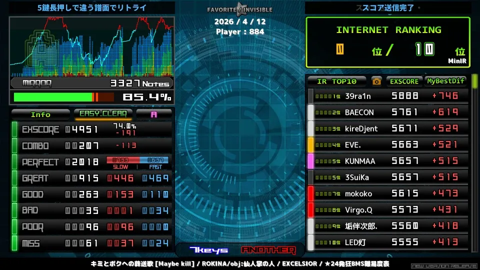 ★24 キミとボクへの葬送歌 [Maybe kill]