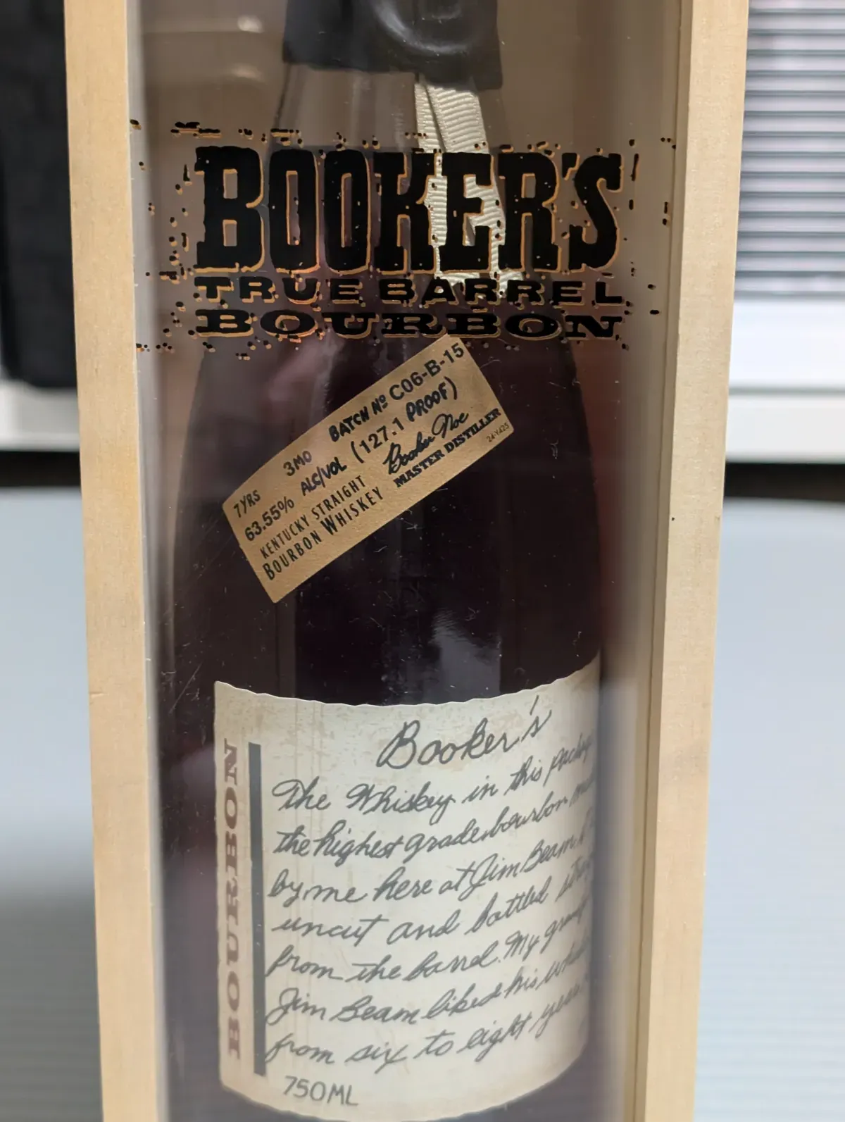 BOOKER'Sの古いバッチ