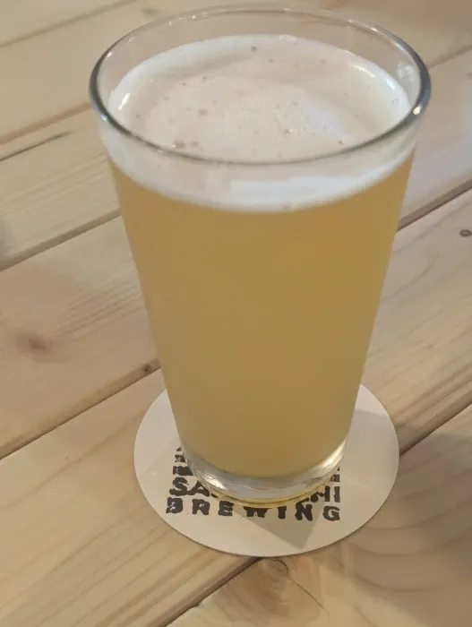 帰りは立ち飲みビアホールで〆