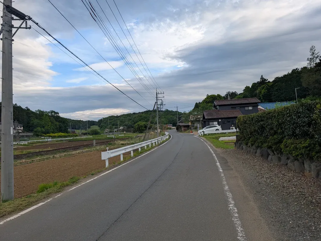 ブルワリーの周辺。本当にこんなところに店があるのか不安になる