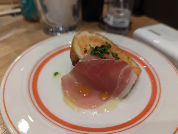 このあと晩御飯の予定だったため控えめ